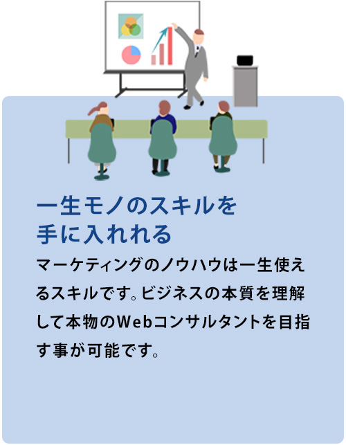 一生モノのスキルを手に入れる